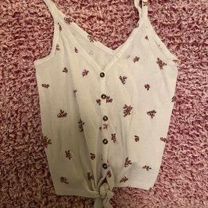 Floral tank top